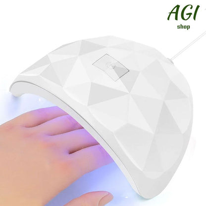 88W LED Nail Drying Lamp Manicure UV Nail Dryer Curing Gel Nail Polish 18 Lights USB Charge Professional Manicure Pedicure Nail Lamp Tools Equipment Sun Light Nail Art Tools