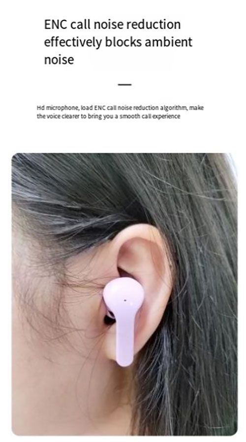 RichRipple Air31 Plus+ Bluetooth Earphone Transparent Fashion Shell in-Ear Earpods LED Digital Display Long Life Portable With Translucent Charging Case Bluetooth 5.3