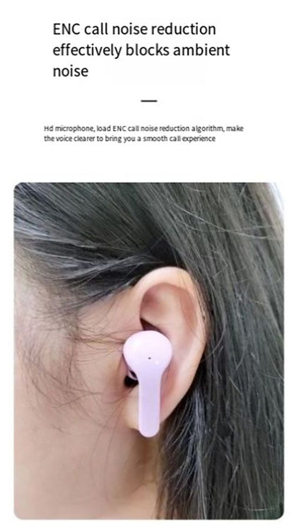 RichRipple Air31 Plus+ Bluetooth Earphone Transparent Fashion Shell in-Ear Earpods LED Digital Display Long Life Portable With Translucent Charging Case Bluetooth 5.3