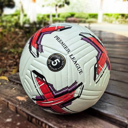 Professional FIFA UEFA Champions League Match Mens Size 5 Five Training Football Futsal Soccer Ball Sports ,air pump as a gift