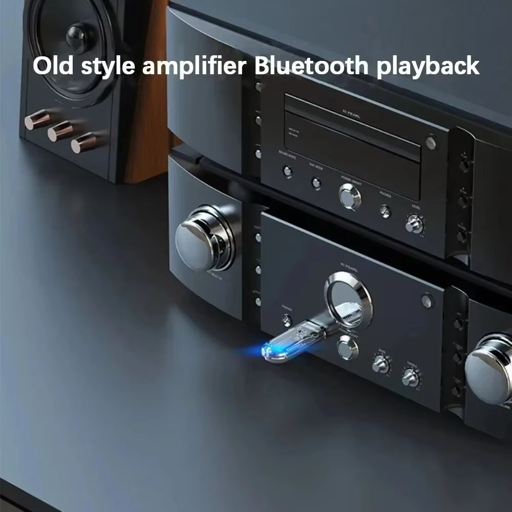 USB Bluetooth Adapter 5.3 For Wireless Speaker Audio Mouse Bluetooth Dongle USB Adapter Bluetooth Receiver