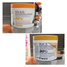Snail Repairing Cream + Rice Repairing Cream