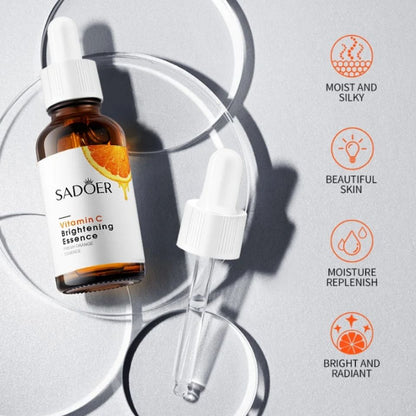 Vitamin C Face Brightening Serum Sadoer Vitamin C Essence Serum Mabox alternative Moisturizing Serum For Radiant Skin