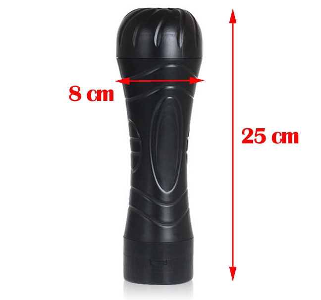 Classic Male Masturbator Cup Bullet Vibrating Flashlight Love Doll Adult Sex Toys for Men Masturbation