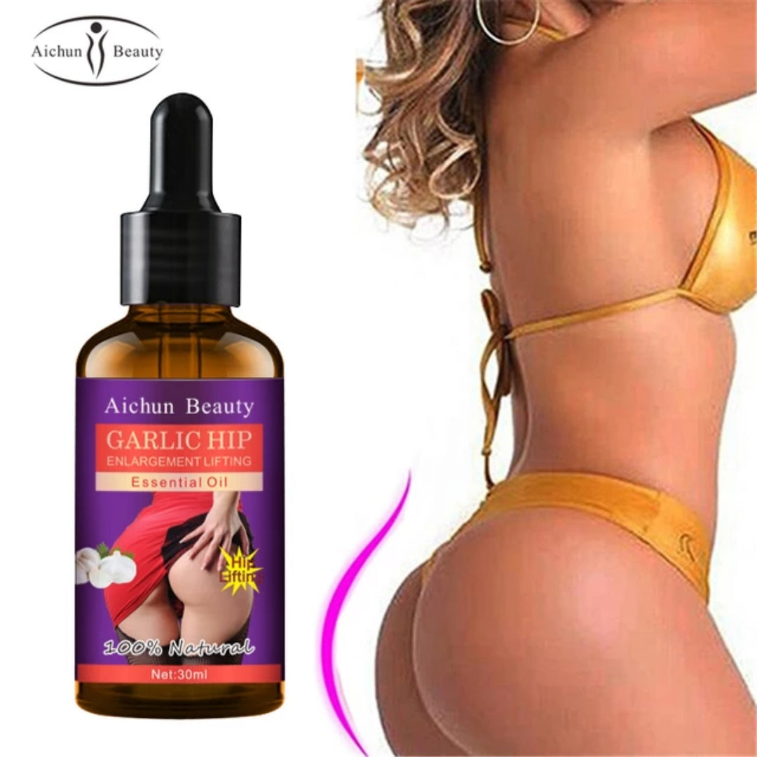 Aichun Beauty Garlic Hip Enlargement Lifting Essential Oil Butt & Hips Lift Up Ass Buttocks Enhancing Big Butt Firm Figure Enlarging Essential Oil