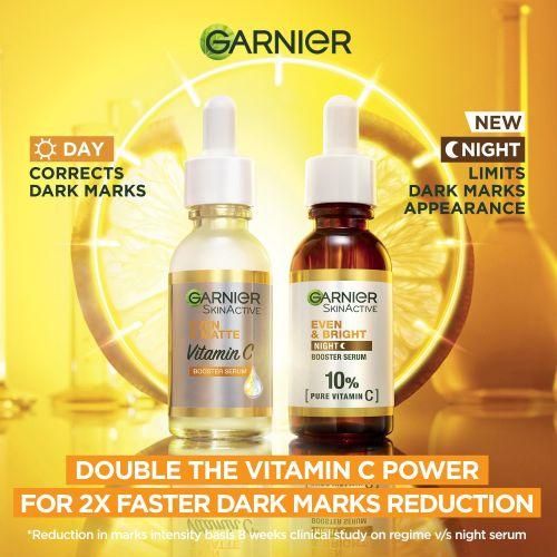 【Discounted】Garnier Day & Night Vitamin C Booster Serum Routine Pack