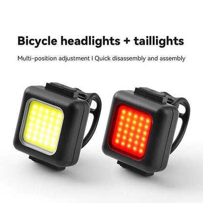 USB Rechargeable Bike Light Cycling Bicycle Front Rear Light Bike Headlight Light MTB Waterproof Taillight LED Lantern Bike Parts Safety Warning Light Waterproof Bicycle Lamp USB Type-c Charge