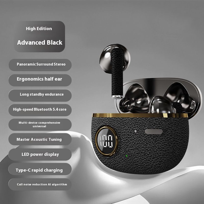 Wireless Bluetooth Earphones Long Battery Life Sports Bluetooth Earpods In-ear Stereo Waterproof Noise Cancelling Earbuds LED Display Compatible With Smartphones Computers And Laptops