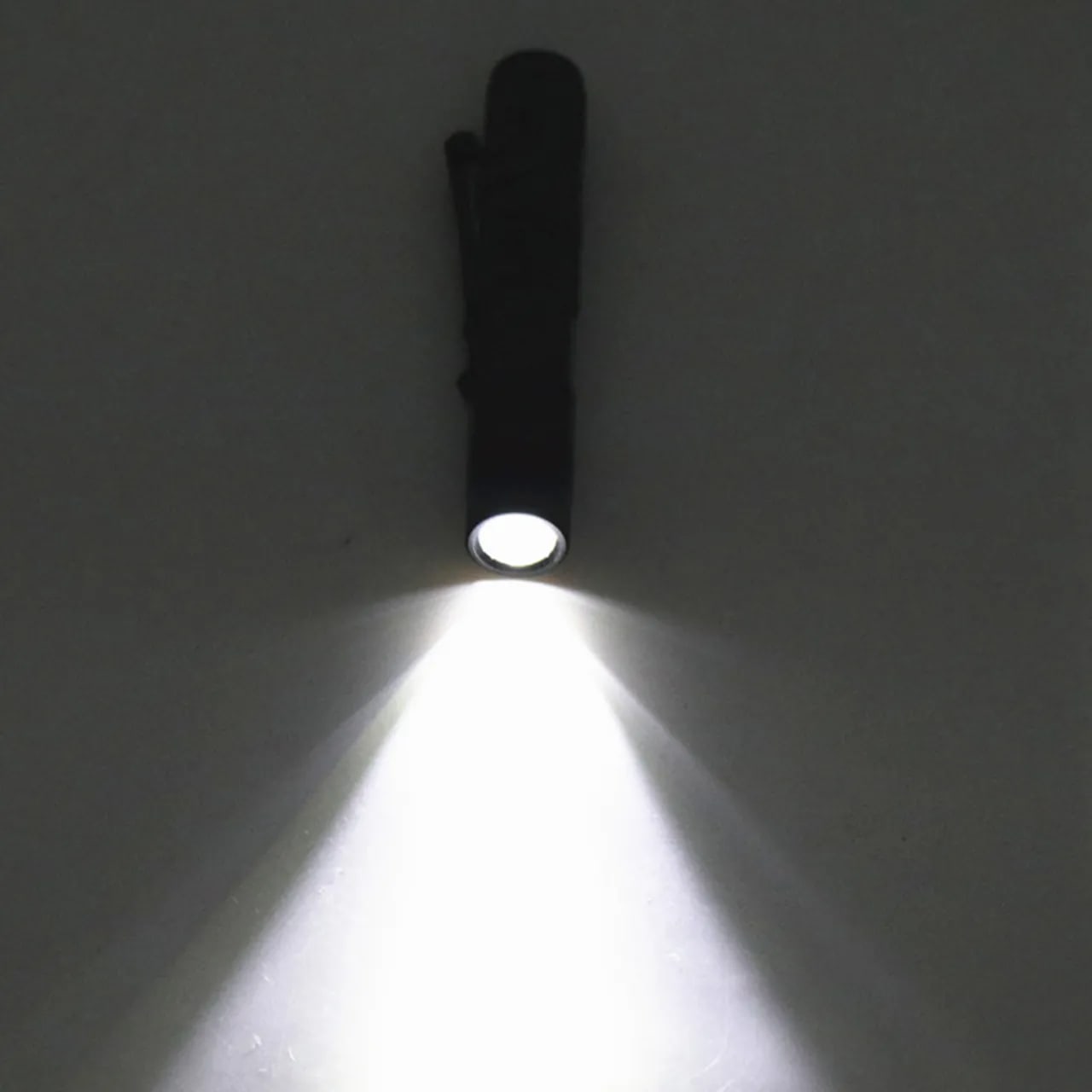 Mini Flashlight Portable Small Penholder Led Flashlight Night Walking Lighting Torch Camping