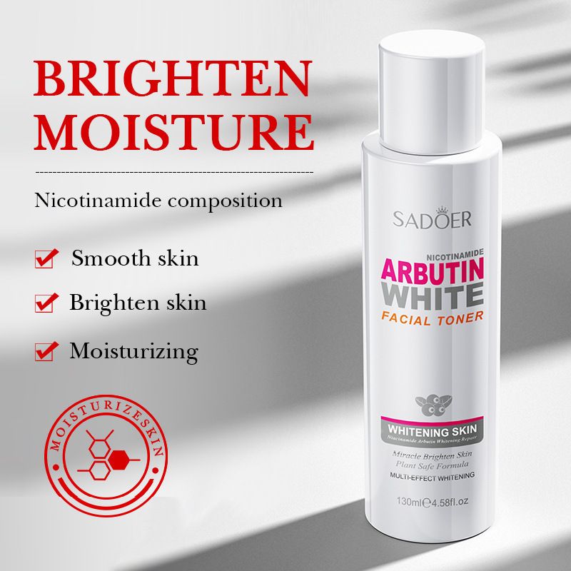 35-Piece Nicotinamide Arbutin White Skin Care Set Facial Cleanser Toner Cream Serum Sleeping Mask Facial Mask Hand Cream Multi-effect Whitening Miracle Brighten Skin