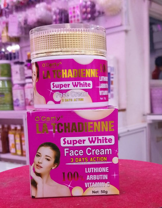 O carly super white face cream