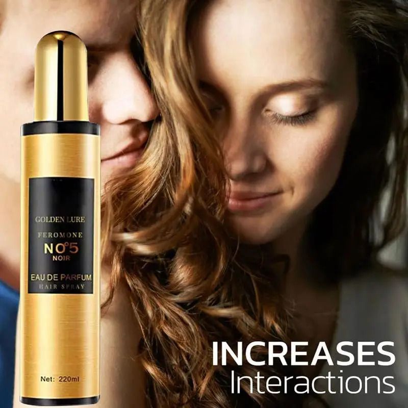 3 in 1 L'Uodais Hair Repair Oil Serum + NO°5 Noir + Curl Keeper Spray Smoothing Damaged Hair Treatment & Scalp Care Product Hair Fragrance Spray For Women