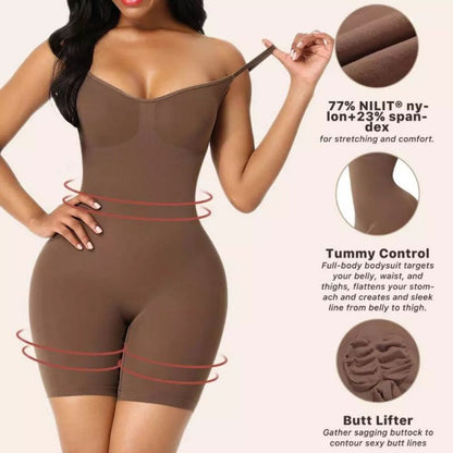 Tight-fitting Waist Training Rompers Tummy Tuck And Butt Lift Shapewear For Women