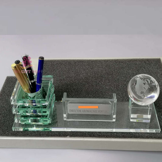 Office Desk Organizer/ Delivery and Engraving1