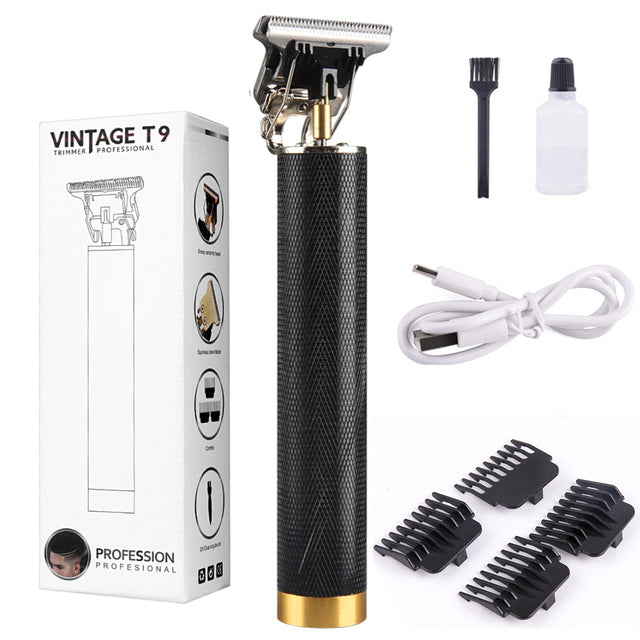 [Promotion] USB Electric Hair Cutting Machine Rechargeable Hair Clipper Man Shaver Trimmer Barber Professional Beard Trimmer Julie Fashion Store