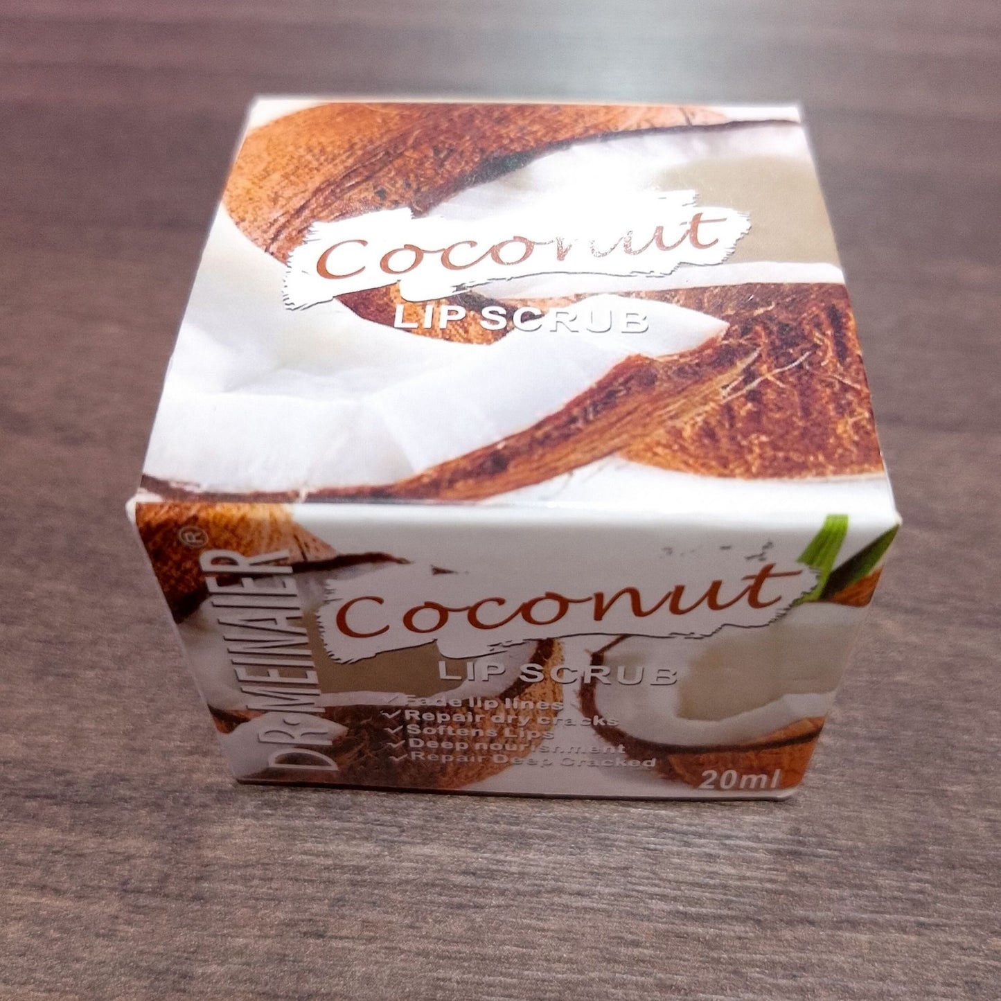 Dr. Meinaier Sugar Lip Scrub Ultra Hydrating Exfoliating Dry Chapped Lips Scrubber Lip Moisturizer - Grape Rose Blueberry Turmeric Coconut Coffee Cherry Lemon Honey Green Tea Flavors