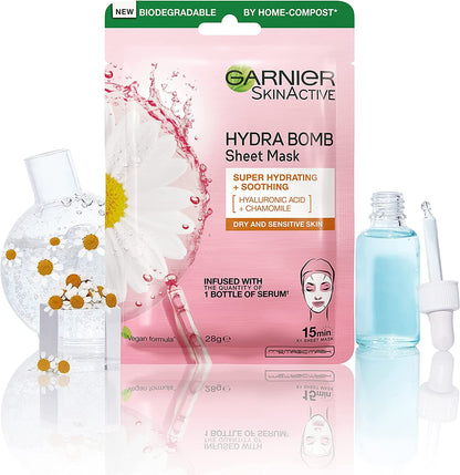 Garnier Skin Active Hydrabomb Chamomile Tissue Face Mask