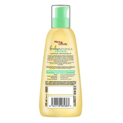 【Clearance Sale】Nice & Lovely Soothing & Calming Baby Oil - 100ml