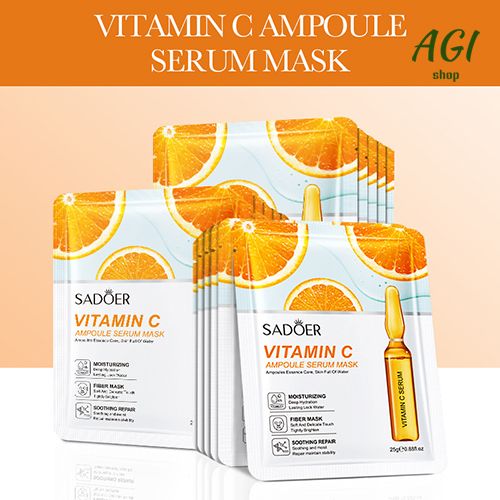 Facial Mask Sheet Pores Moisturizing 24K Gold Vitamin C Hyaluronic Acid Face Mask Facial Moisturizing Firming Hydrating Facial Masks Skin Care Oil-Control Anti-Aging Replenishment Face Care Treatments