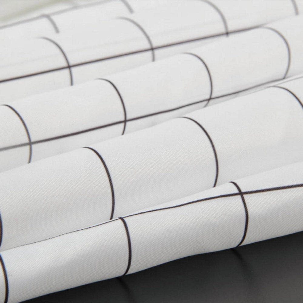 Fashionable Shower Curtain - Beautiful Pattern, Waterproof Design, Easy to Clean - Perfect for Bathroom, Shower Stall