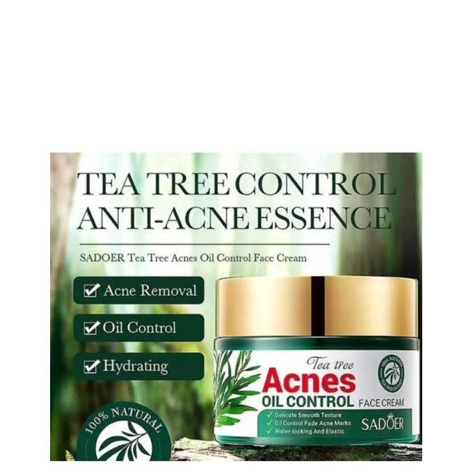 Oil Control Cream, Fade Acne Marks And Moisturize, Tea Tree Acnes Cream