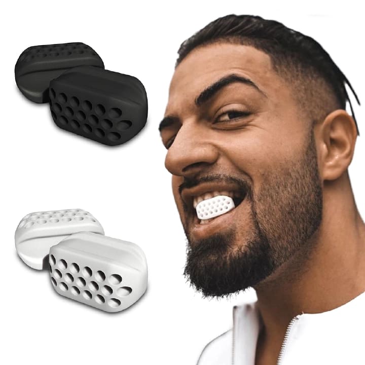 2pcs JawLine Exerciser Ball Facial Jaw Muscle Toner Trainin Fitness Anti-aging Food-grade Silica Face Chin Cheek Lifting Slimmin