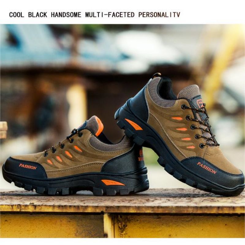 Leisure Outdoor Sports Mountaineering Work Commuter Shoes Thick Soled Camel Shoes For Men