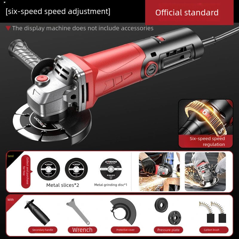 Multi functional angle grinder, polishing machine, polishing machine bracket, polishing machine, cutting machine, household use