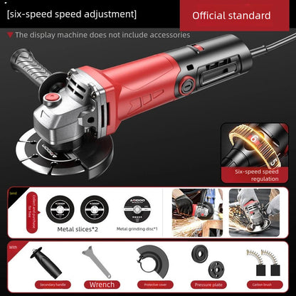 Multi functional angle grinder, polishing machine, polishing machine bracket, polishing machine, cutting machine, household use