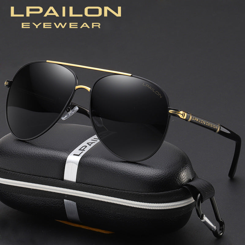 LPAILON Brand High-definition Polarized Sunglasses For Men And Women Driving Mirror With UV400 Sunglasses Men's Driver equipment Night Vision Polarizing Glasses With Blasses Box