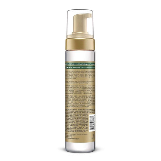 Olive Miracle Non-Flaking Foam Setting Hair Mousse, Long-Lasting Frizz & Shine Control For Curls, Braids, Weaves, Wigs, Waves & Wraps