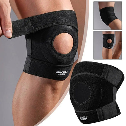 JINGBA Support Knee Brace, Adjustable Knee Support Wrap For Knee Pain, Arthritis, ACL, MCL, Joint Pain Relief, Meniscus Tear, Sports