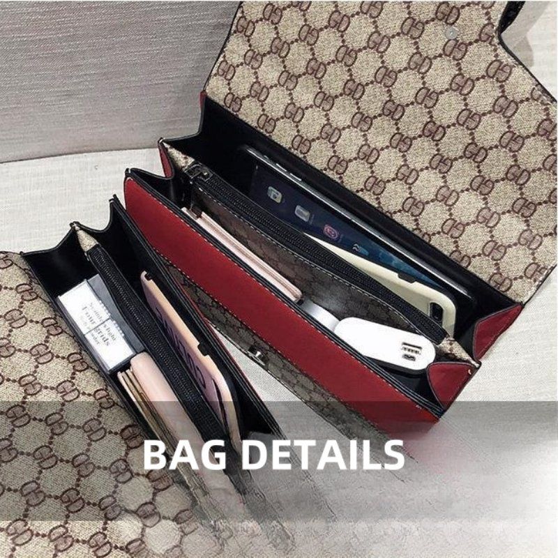 Mateamoda Trendy Ladies Sling Bag with Adjustable Strap Crossbody Bag Underarm Handbag