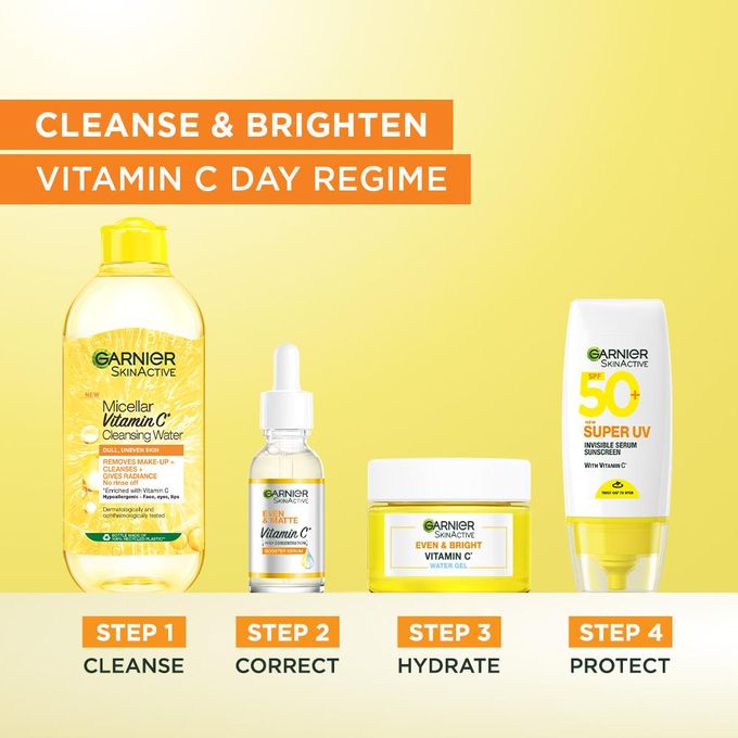 【Discounted】Garnier Skin Active Vitamin C Brightening Glow Jelly Moisturiser 50ml