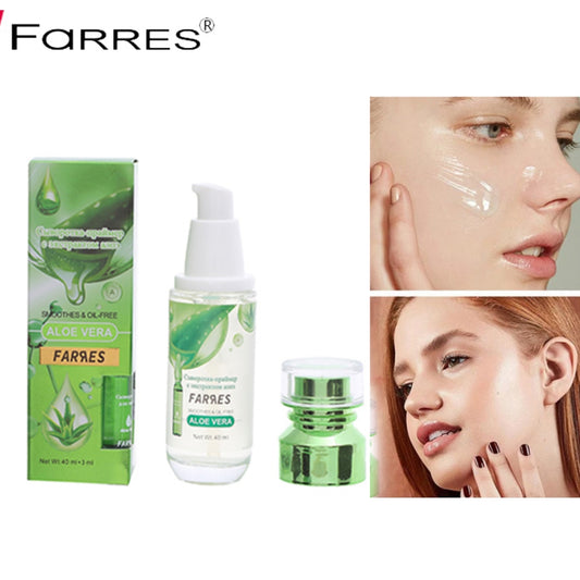 Farres 2 In 1 Aloe Vera Primer With Essence Serum Soothes & Oil-Free