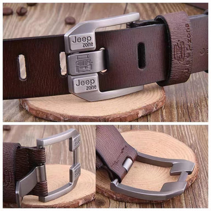 PU Leather For Men High Quality Black Buckle Jeans Belt Cowskin Casual Belts Business Belt Men's belt high-quality belt men's pin buckle youth jeans casual vintage belt men