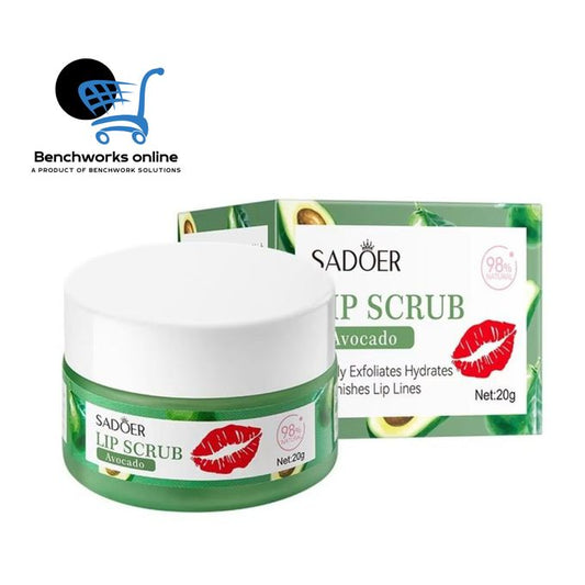 Original Fruit Lip Scrub Cream Moisturizing Lips Plumper Hydrating Nourishing Avocado Lip Mask Lipstick