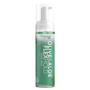 Originals Olive Oil Foam Wrap Lotion, Natural Conditioning, Alcohol Free Flexible Hold, Moisturizes And Helps Strengthen Hair