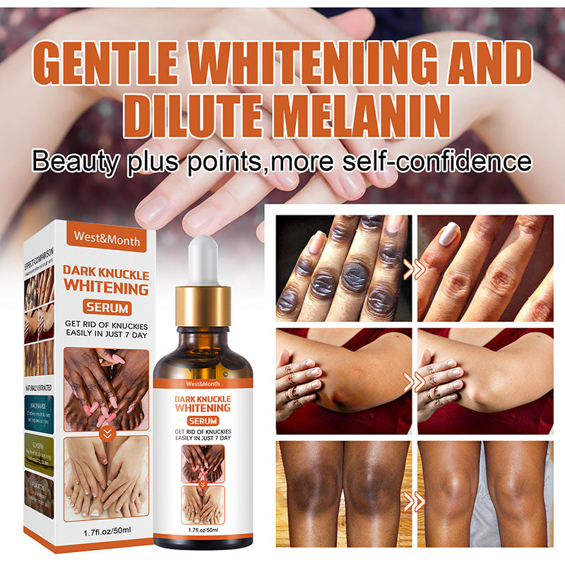 Dark Knuckle Whitening Serum Skin Brightening Oil Dark Spots Removal Body Bleaching Serum Skin Care Kit