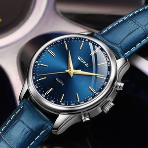 2025 Fashion Leather Watches For Men Quartz Wristwatches Sports Watch Non-Mechanical Quartz Business Watches Male Wrist Watch Leisure Belt Men's Watch Fashion Accessories