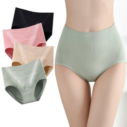 5PC colors random Woman's panties High waist shaping antibacterial panties ladies tummy tuck buttock lifting seamless underwear girls briefs lingerie