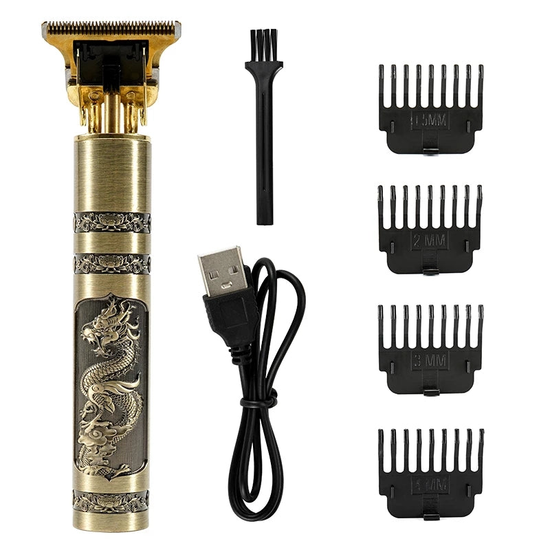 [Promotion] USB Electric Hair Cutting Machine Rechargeable Hair Clipper Man Shaver Trimmer Barber Professional Beard Trimmer Julie Fashion Store