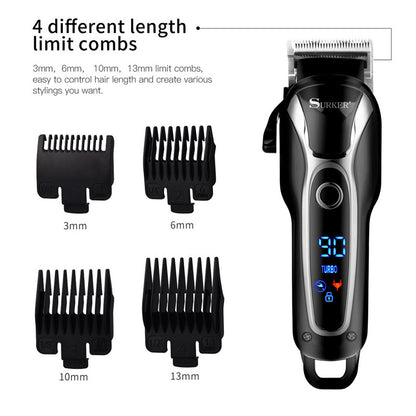 New Arrival Professional Rechargeable Electric Hair Clipper Hair Trimmer Hair Cutting Machine for Child Adults