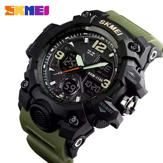 Outdoor Waterproof Men Watches  (green)