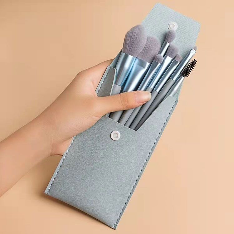 8-piece high-quality makeup brush portable concealer honey paint set soft hair beauty makeup eye shadow makeup tool set