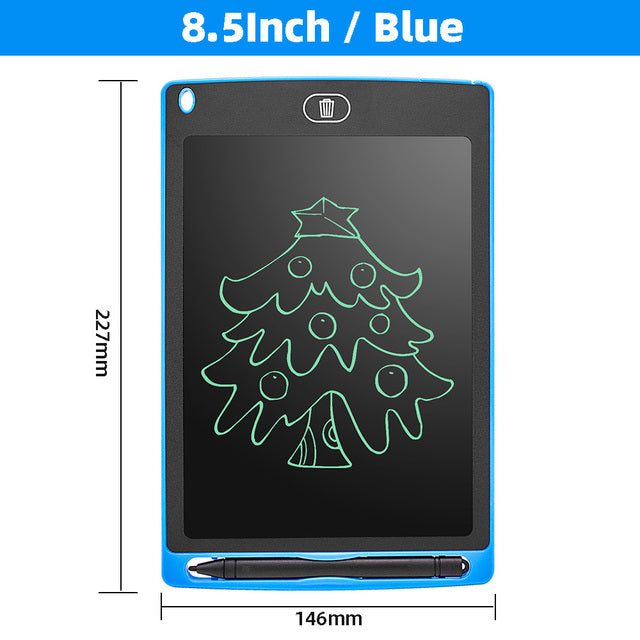 RichRipple 8.5 Inch LCD Writing Tablet, Electronic Drawing Board+Pen Digital Graphic Erasable Reusable Electronic Drawing Pads, Educational and Learning Toy for Boy and Girls