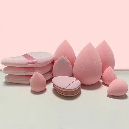 12pcs Beauty Egg Makeup Blender Cosmetic Puff Makeup Sponge Cushion Foundation Powder Sponge Beauty Tool Women Make Up Accessories