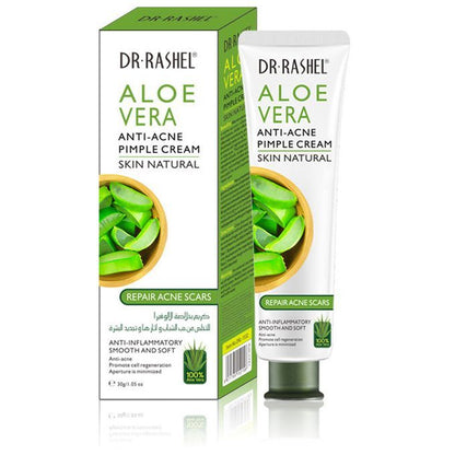 Dr. Rashel Aloe Vera Anti-Acne Pimple Cream - Repair Acne Scars, anti-inflammatory, Minimize Aperture, Promote Cell Regeneration