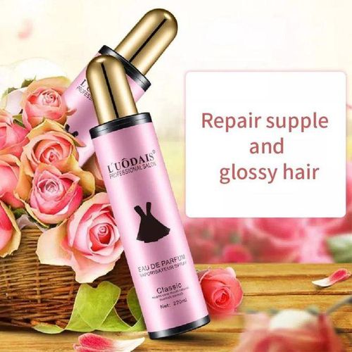 Luodais Pink Curly Keeper, Hair Spray & Hair SerumEssential Oil For Women's Human Hair Wigs, Weaves Fragrance, Repair & Nourish