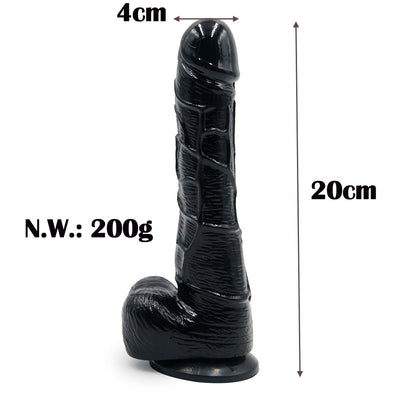 Big Realistic Silicone Dildo Monster Cock and Balls Dong Adult Sex Toys for Women Perfect Christmas Gift for Girlfriend Wife